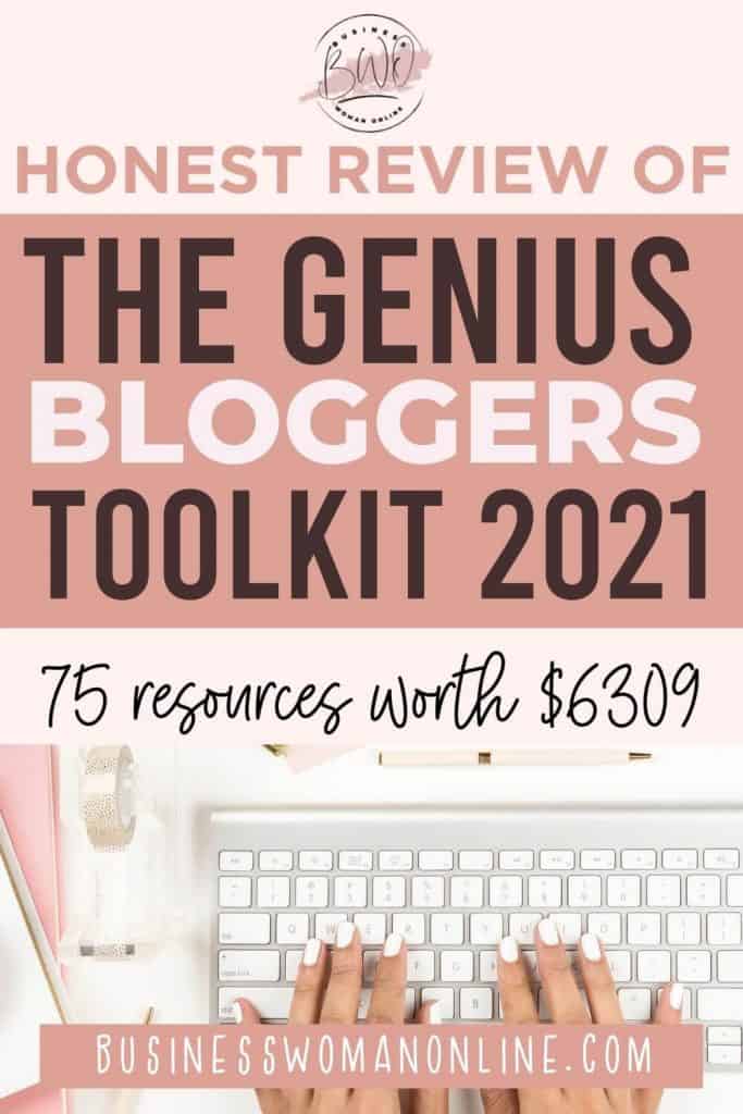 Ultimate bundles genius bloggers toolkit 2021 review
