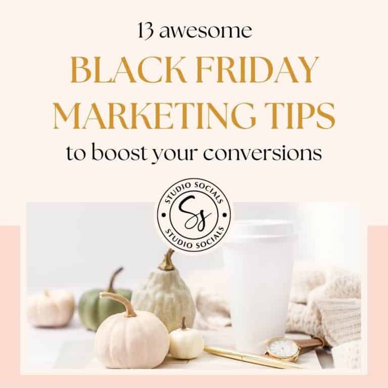 13 Black Friday Marketing Tips to Boost Conversions