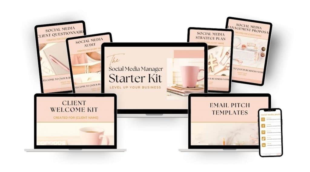 social media manager starter kit